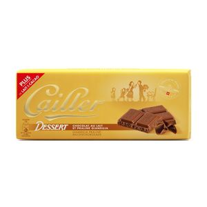 Chocolate Suíço ao Leite com Gianduia de Avelãs Dessert Cailler 100g