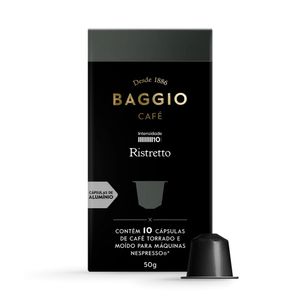 Cápsula de Café Ristretto Baggio 50g com 10 Unidades