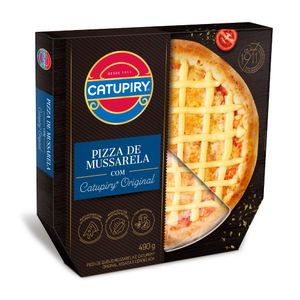 Pizza Sabor Mussarela com Catupiry 490g