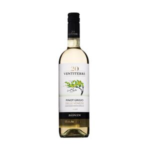 Vinho Italiano Branco Pinot Grigio Ventiterre 750ml