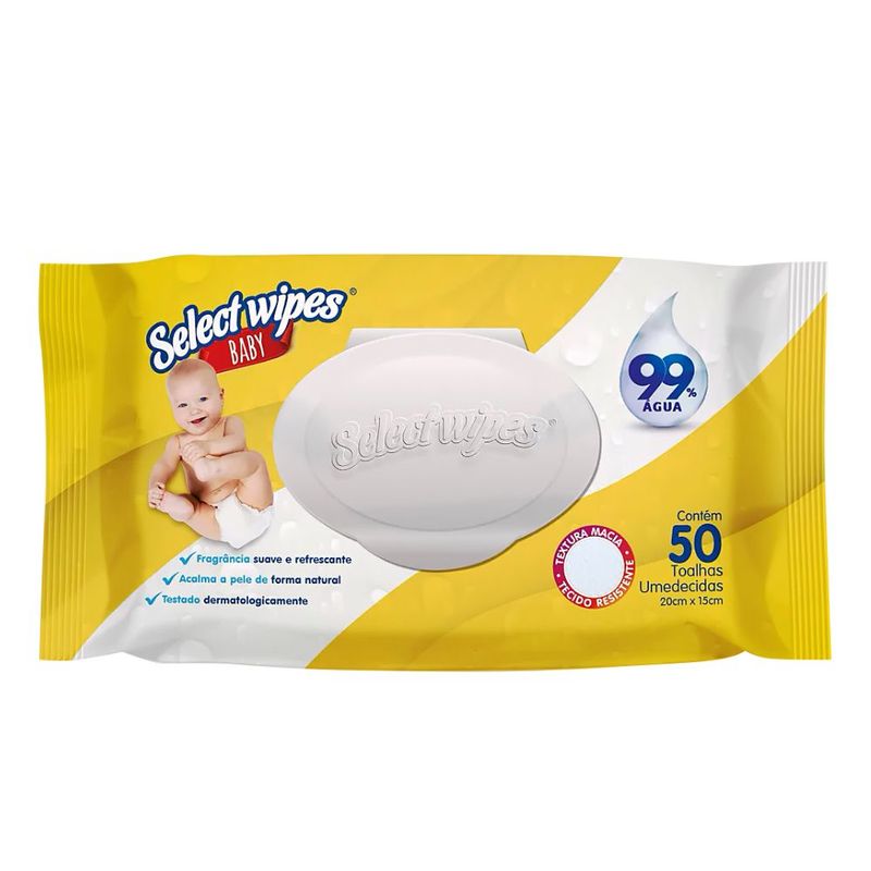 265147-Toalhas-Umedecidas-Baby-Select-Wipes-com-50-Unidades