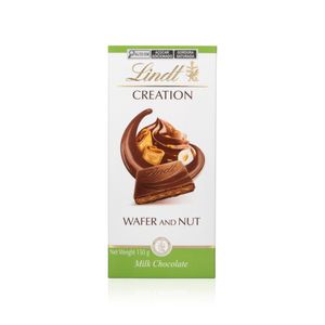 Chocolate Barra Wafer & Nut Lindt Creation 150g