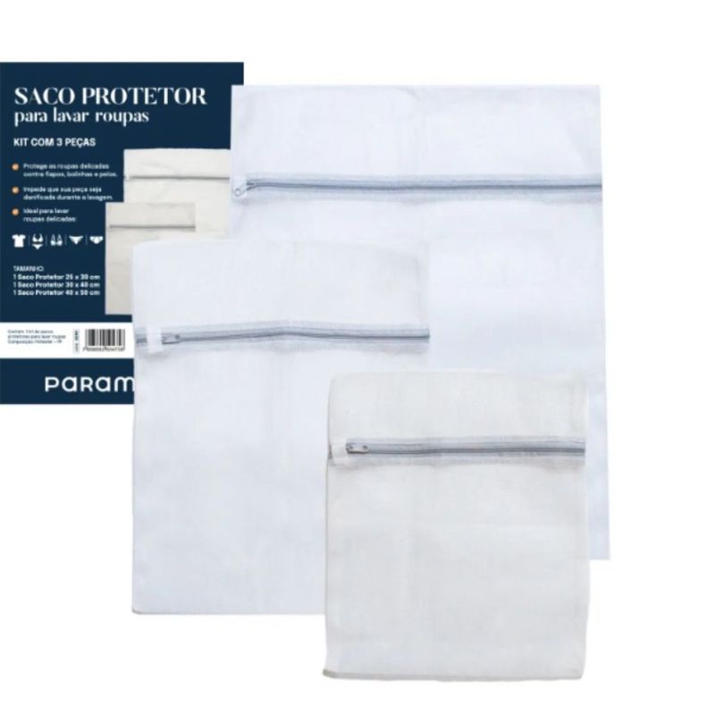 280504-Sacos-Protetores-para-Lavar-Roupas-Paramount-com-3-Pecas-Brancas