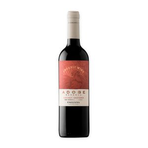 Vinho Chileno Tinto Orgânico Cabernet Sauvignon Adobe 750ml