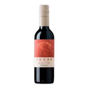 Vinho Chileno Tinto Orgânico Cabernet Sauvignon Adobe 375ml