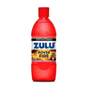 Álcool em Gel Acendedor Zulu 500g