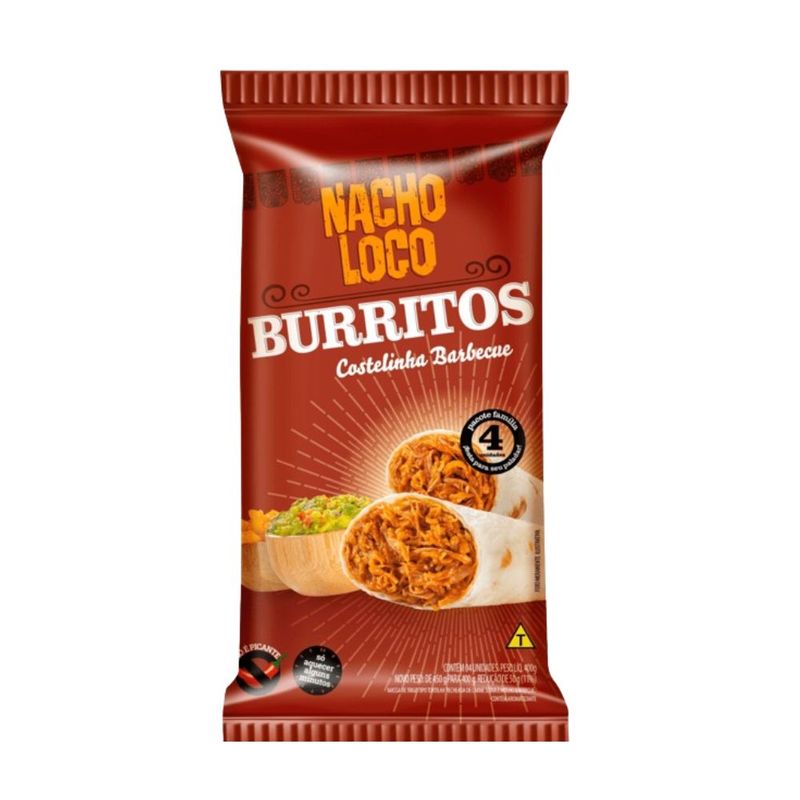 206955-Burrito-Costelinha-Barbecue-Nacho-Loco-400g-com-4-unidades