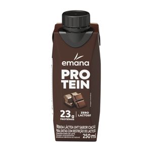 Bebida Láctea de Cacau Zero Lactose Protein Emana 250ml