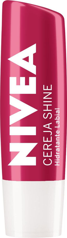 Hidratante Labial Cereja Shine Nivea 4,8 g|Mambo Supermercado São