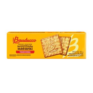 Biscoito Tradicional Cream Cracker Bauducco 165g