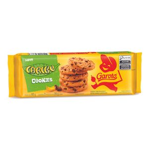 Biscoito Cookies Caribe Garoto 60g