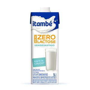 Leite Semidesnatado Zero Lactose Itambé 1L