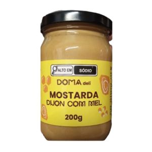 Mostarda Dijon Com Mel Doma Deli 200g
