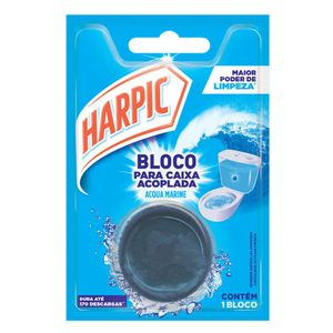Limpador e Aromatizador Sanitário para Caixa Acoplada Marine Harpic 1 unidade