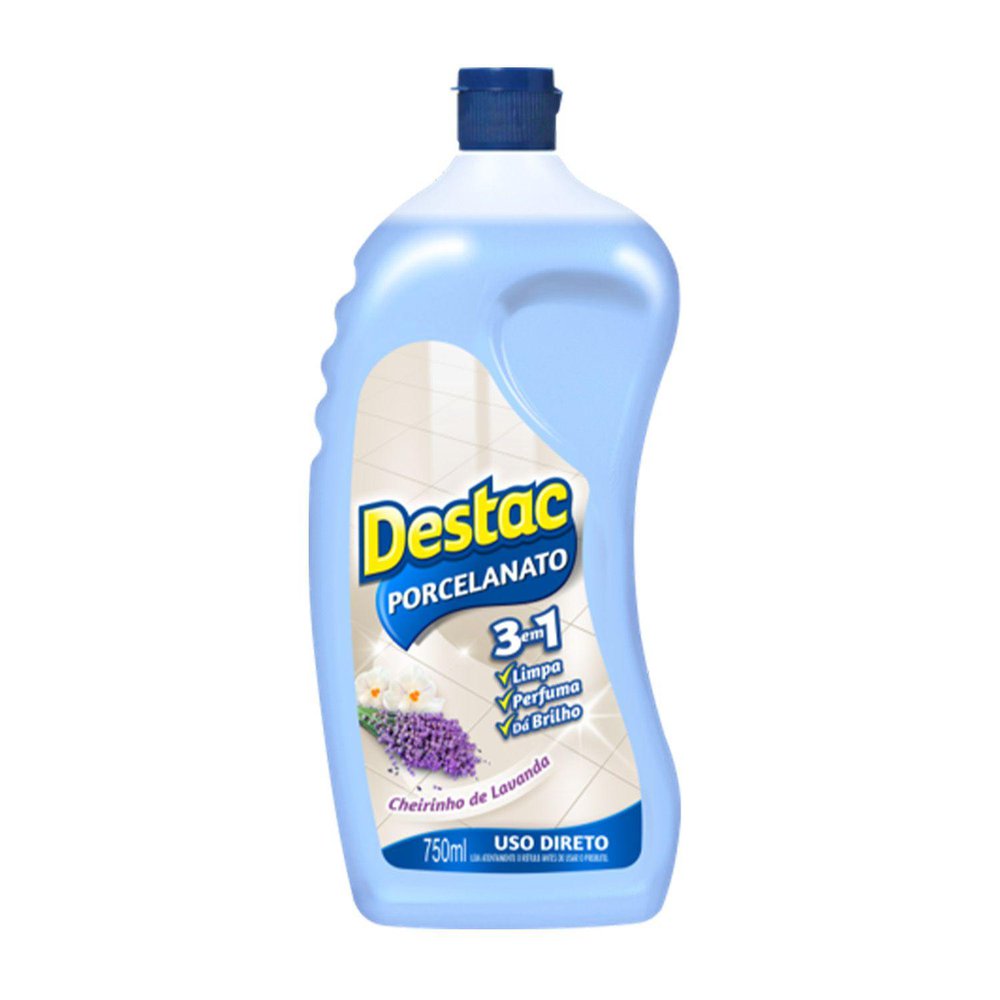 Limpador de Piso Cerâmicos Destac 750ml | Mambo Supermercado São