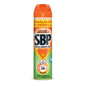 SBP Multi Inseticida Aerossol Óleo de Eucalipto 380ml Embalagem Econômica