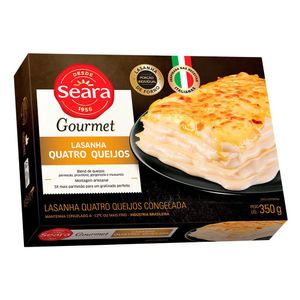 Lasanha Quatro Queijos Seara Gourmet 350g