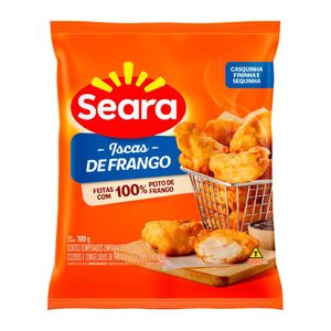 Isca de Frango Tradicional Empanada Crocante Seara 300g