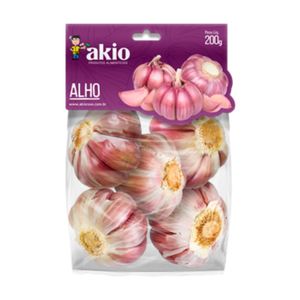 Alho Roxo Akio 200g