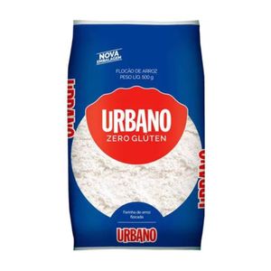 Flocão de Arroz Sem Glúten Urbano 500g