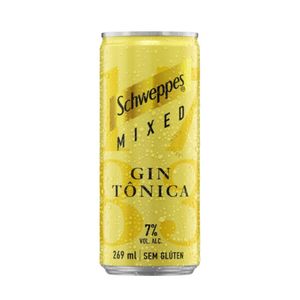Gin Tônica Schweppes Lata 269ml