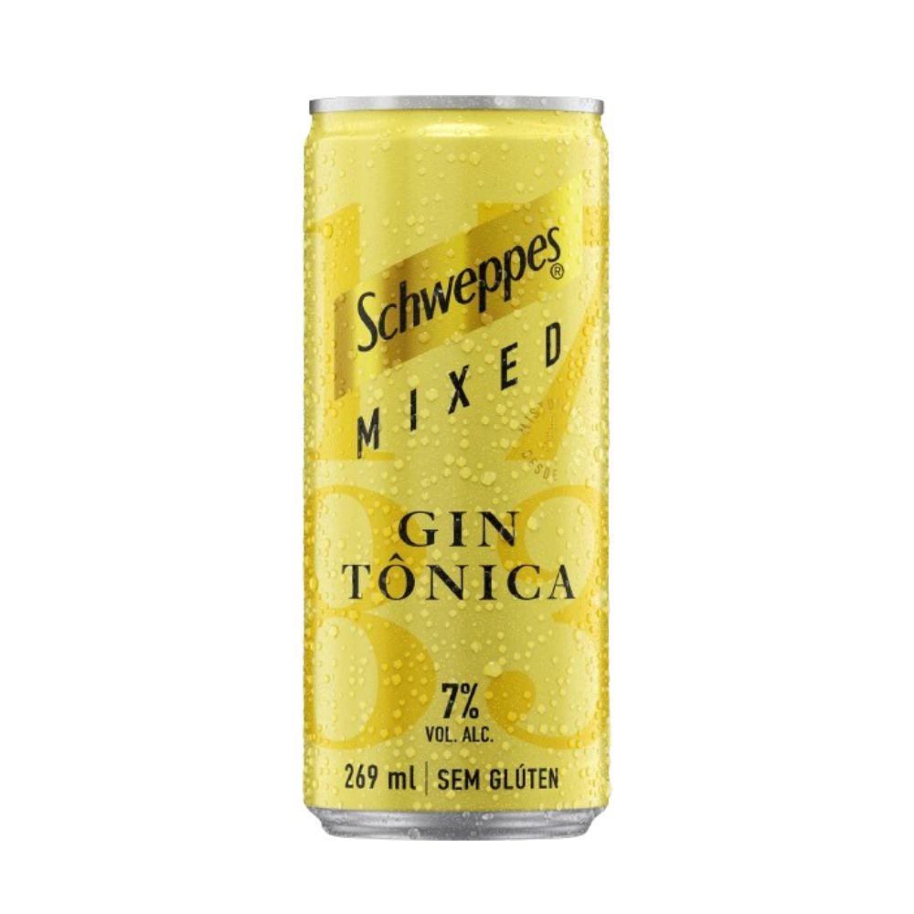 Gin Tônica Schweppes Lata 269ml |Mambo Supermercado São Paulo - Mambo ...