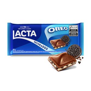 Chocolate ao Leite com Recheio de Oreo Lacta 90g