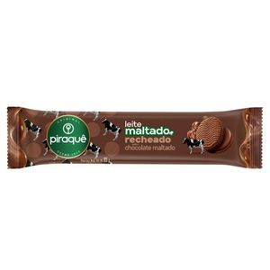 Biscoito Leite Maltado Recheio Chocolate Maltado Piraquê 85g