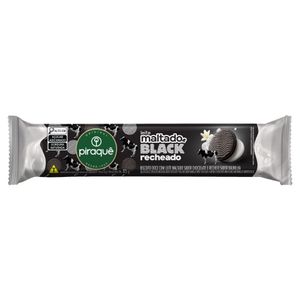 Biscoito Leite Maltado Black Recheio Baunilha Piraquê 85g