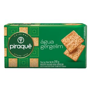 Biscoito Água com Gergelim Piraquê 215g