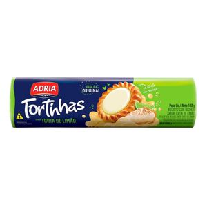 Biscoito Recheio Torta de Limão Adria Tortinhas 140g