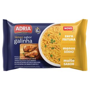Macarrão Instantâneo Lámen Galinha Adria 75g