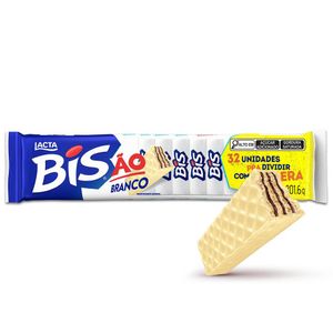 Chocolate Branco Bisão Lacta 201,6g