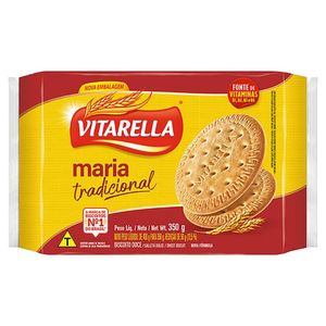Biscoito Maria Tradicional Vitarella 350g