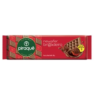 Biscoito Wafer Recheio Brigadeiro Piraquê Newafer 100g
