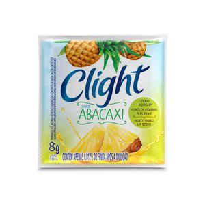 Refresco em Pó Abacaxi Sem Açúcar Clight 8g