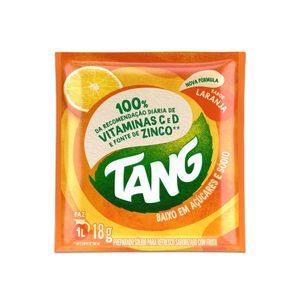 Refresco em Pó Laranja Tang 18g