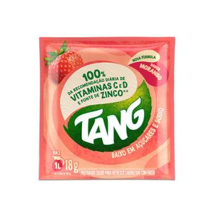 Refresco em Pó Morango Tang 18g
