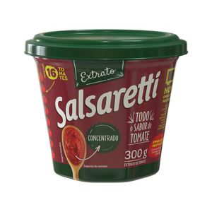 Extrato de Tomate Salsaretti Pote 300g