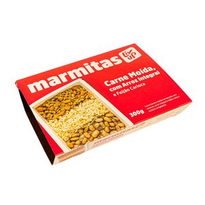 Marmita Carne Moída, Arroz Integral e Feijão Liv Up 300g