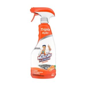 Limpador Desengordurante Tripla Ação Laranja Mr Musculo 500ml