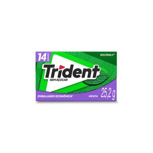 Chiclete Menta Trident 25,2g