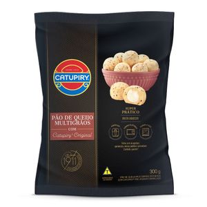 Pão de Queijo Congelado Multigrãos Catupiry 300g