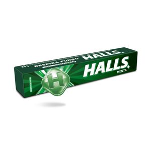 Bala Menta Halls 28g