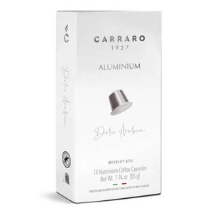 Cápsula de Café Italiano Dolce Arabica Carraro 55g com 10 Unidade