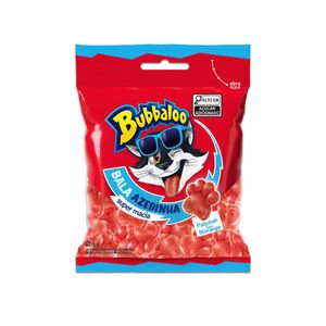 Bala Macia Morango Azedinha Bubbaloo 82,5g