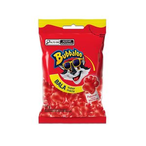 Bala Macia Morango Bubbaloo 15g