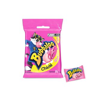 Chiclete Tutti-Frutti Bubbaloo Pacote 50g com 10 Unidades