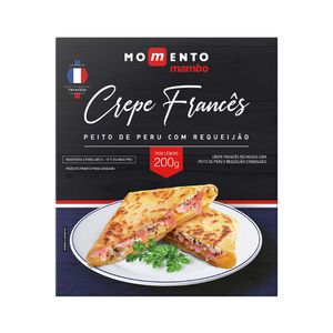 Crepe Francês Peito de Peru com Requeijão Momento Mambo 200g
