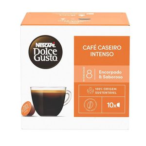 Cápsula de Café Caseiro Intenso Dolce Gusto & Nescafé 90g com 10 Unidades